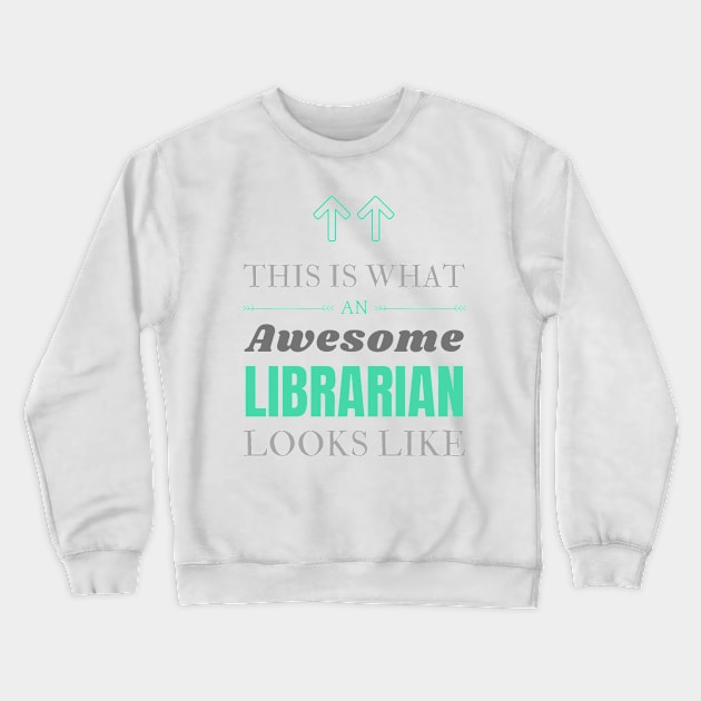 Librarian Crewneck Sweatshirt by Mdath